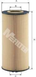 Filtru ulei TE 640 MFILTER